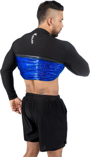 Kewlioo Pro Men's Heat Trapping Sauna Suit For Men, Sauna Long Sleeve Sauna Shirt for Gym, Workouts