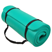 1/2-Inch Extra Thick High Density Anti-Tear Exercise Yoga Mat with Carrying Strap