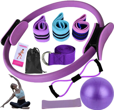 Pilates Essentials Kit for Women, Better Me Pilates Essentials Kit for Women, Foldable Pilates Machine & Equipment for Home Use and Gym Workout, Suitable for Advanced and Beginners Users