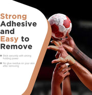 OK TAPE 4 Rolls Athletic Tape, Sports Tape for Injuries, Rigid, Easy Tear Medical Tape, Wrist Tape, No Sticky Residue | Secure Ankle, Finger, Knee- 1.5inch x 15yards (Purple)