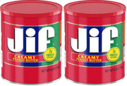 Jif Creamy Peanut Butter, 4 Pounds (Pack of 2)