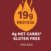 Quest Nutrition BBQ Protein Chips, 19g Protein, 4g Net Carb, Low Carb, Gluten Free, 1.1 oz (Pack of 12)