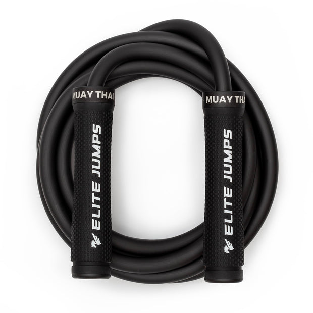 Muay Thai 3.0 Weighted Jump Rope for Men & Women - Professionally Designed for High-Intensity Training | MMA & Fitness - Full Body Workout Weighted Rope