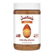 Justin's Classic Almond Butter, Only Two Ingredients, No Stir, Gluten-free, Non-GMO, Keto-friendly, Responsibly Sourced, 16 Ounce Jar, Pack of 1
