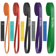 Pull Up Bands, Resistance Bands, Pull Up Assistance Bands Set for Men & Women, Exercise Workout Bands for Working Out, Body Stretching, Physical Therapy, Muscle Training