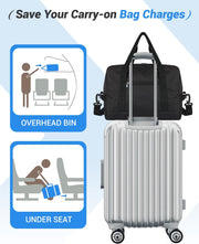 Small Gym Bag 14 inch, Mini Duffel Bag, Carry On Lightweight for Travel Sport, Small Duffle Bags Gym Bags for Men &Women - Black