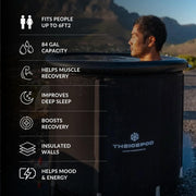 The Ice Pod Pro – Premium Cold Plunge Tub for Daily Recovery – Extra-Insulated Design with Thermal Lid – Built for Comfort, Performance & Durability - The Pod Company