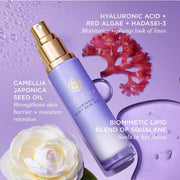 Tatcha Luminous Dewy Skin Mist | 2-in-1 Hydrator & Finishing Spray with Hyaluronic Acid for a Dewy Glow | 1.35 oz