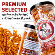 MaeMai Chili Crisp (MEDIUM HOT Spice) - Non-Oily Chili Crisp Topper, Rice Seasoning, Ramen Topper, Furikake, Umami Onion & Garlic Flakes | 4.41oz (125g) Resealable Bottle