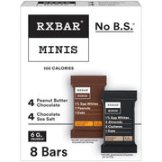 RXBAR Minis Protein Bars, Protein Snack, Snack Bars, Variety Pack, 7.3oz Box (8 Count)
