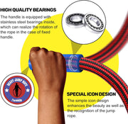 Weighted Jump Ropes with 360 Degree Rotation Handle.1 Inch 2.7LB/3LB Heavy Jump Rope for Men and Women,Jump Ropes for Fitness