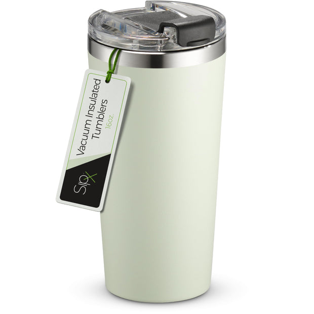 SIPX™ Triple-Insulated Tumblers - 22oz. Premium Modern Tumbler With Lid, insulated Cup Keeps Hot For 6 Hours, Stainless Steel Tumbler Made Of Sustainable Material, Coffee Travel Mug For Home & Office