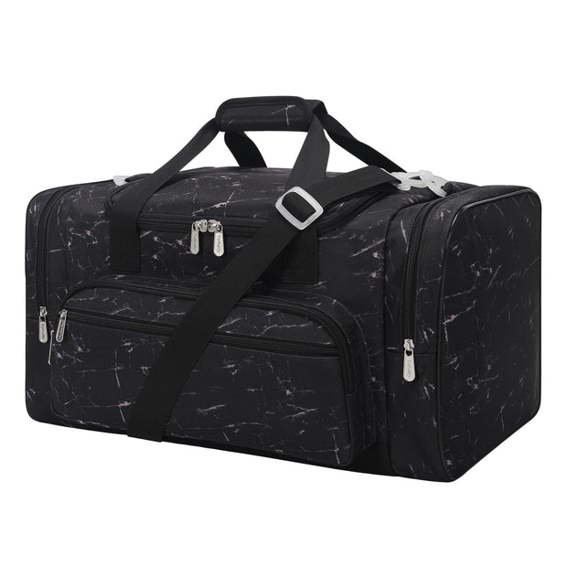 Sports Duffel Bag 20 inch for Travel Gym - Black