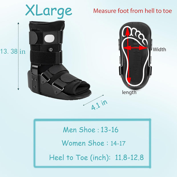 Medibot Walking Boot, Fracture Boot for Foot and Ankle Size M