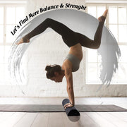 Yes4All High-Density EPP Half Round Back Roller Foam, Exercise Foam Roller for Yoga, Pilates & Stretching - 12, 18, 24, 36 inch