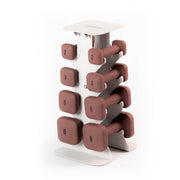 SafeGrip Dumbbells, Anti-Slip, Anti-Roll, Thick Handles, Free Weights, Square Dumbbells for Secure Workouts at Home, Weightlifting, and Personal Training