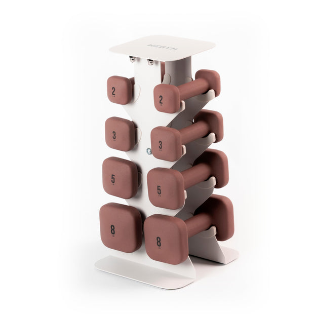 SafeGrip Dumbbells, Anti-Slip, Anti-Roll, Thick Handles, Free Weights, Square Dumbbells for Secure Workouts at Home, Weightlifting, and Personal Training