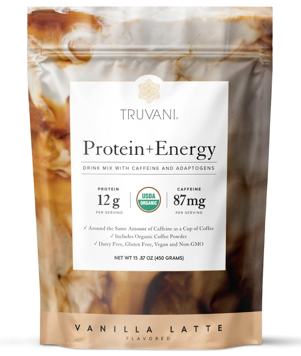 Truvani Vegan Pea Protein Powder | Vanilla | 20g Organic Plant Based Protein | 18 Servings | Keto | Gluten & Dairy Free | Low Carb | No Added Sugar