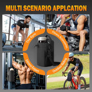 Magnetic Gym Bag for Men and Women Magnetic Bottle Bag with Secure Attachment for Gym, Travel and Workouts Design Keeps Belongings Clean and Organized Fits Water Bottles, Phone Essentials