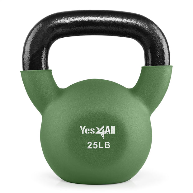 Yes4All Kettlebells 5lbs-65lbs & Kettlebell Sets Adjustable Weights, Kettlebell for Weight Training, Home Workout Equipment with Secure Grip for High Rep, Exercise Equipment