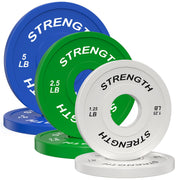 XDDIAS Rubber Weight Plates for Barbell, 2-Inch Olympic Grip Plate for Strength Training, Weightlifting and Bodybuilding in Home & Gym, Solid Cast Iron Weight Plates Pair and Sets