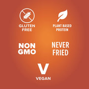 Pure Protein Popped Crisps, Hickory Barbecue, High Protein Snack, 12G Protein, 1.27oz., 12 Count