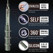 Speed Jump Rope - Tangle-Free Foldable Grip Skipping Rope for Fitness, Boxing & Cardio - Durable PVC Cable for Men Women