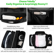 Sports Duffel Bag 20 inch for Travel Gym - Black