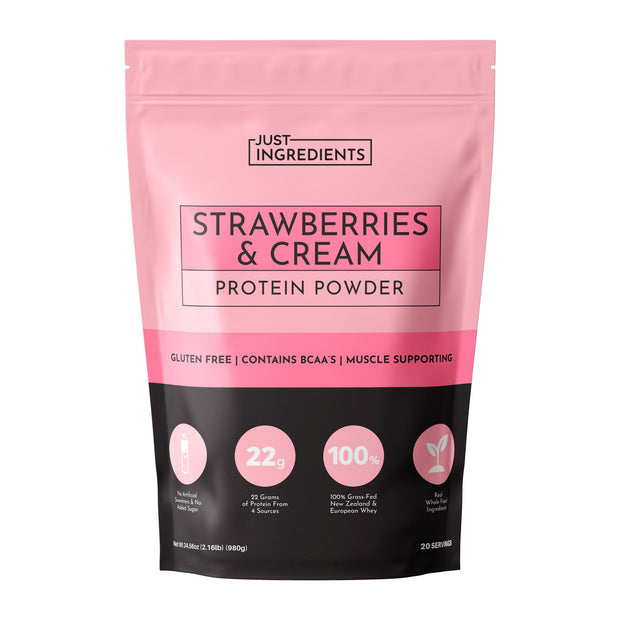 Protein Powder Made with 100% Grass Fed, Non Denatured Whey | Four Different Protein Sources from Organic Whole Food Ingredients | 12 Servings | 22g Protein (12 Servings, Sample Variety Pack)