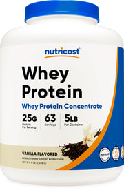Nutricost Whey Protein Concentrate (Unflavored) 2LBS - Gluten Free & Non-GMO