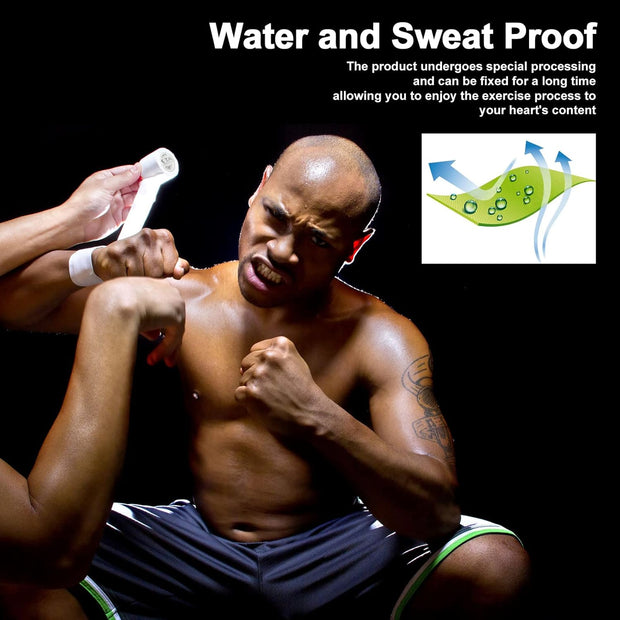 OK TAPE Athletic Sports Tape（32-Rolls - 45ft Per Roll Very Strong Tape for Athlete & Sport Trainers & First Aid Injury Wrap, Perfect for Fingers Ankles Wrist on Bat, Hockey Stick - White