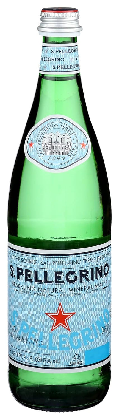 SAN PELLEGRINO Sparkling Mineral Water, 25.3 FZ