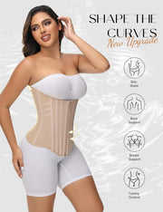 SHAPSHE Waist Trainer for Women Tummy Control Waist Cincher Corset Sport Workout Body Shaper Postpartum Belly Band Gym