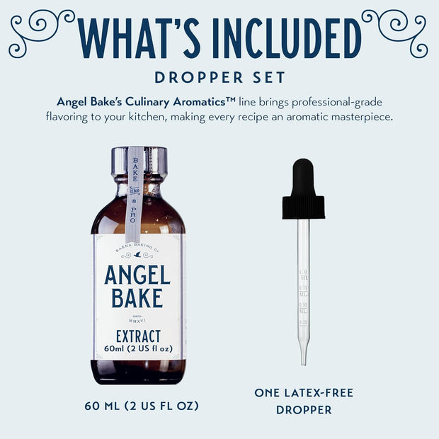 Pure Rose Extract for Baking & Mixology - Culinary Grade Rose Essence and Flavoring - Kosher, Keto Friendly, Vegan, Gluten-Free for Desserts, Beverages & Recipes (2 Oz Extract with Latex-Free Dropper)