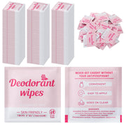 Timgle 100 Pcs Travel Deodorant Wipes Individually Wrapped Armpit Antiperspirant Deodorant Sweat Body Wipes for Women Men Teens Sports Travel Cleanse Skin and Underarm Excessive Sweating(Cucumber)