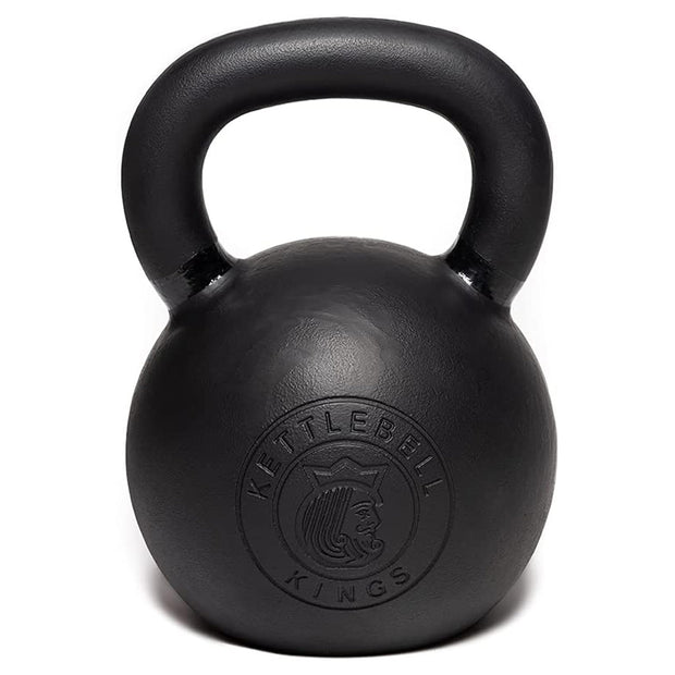 Kettlebell Kings Powder Coated Kettlebell Weights - 9-97 lb Strength Training Kettlebells for Men and Women - Hand Weights Workout Gym Equipment - Weights Set for Home Gym- New