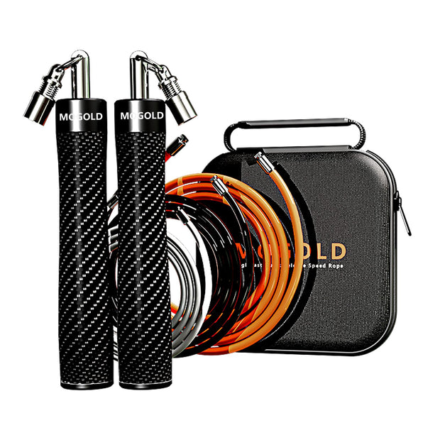 Weighted Jump Rope for Men Women -Interchangeable 1/5lb 1/4lb 1/2lb Heavy jump ropes - 360 Degree Spin - Length Adjustable,Ergonomics Leather Grip Skipping Rope for Fitness Weight Loss & More