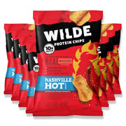 WILDE Buffalo Protein Chips, Thin and Crispy, High Protein, Keto Friendly, Made with Real Ingredients, 2.25oz Bags (Pack of 8)…
