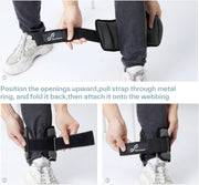 Sportneer Adjustable Ankle Weights 1 Pair 2 4 6 8 10 Lbs Leg Weight Straps for Women Men, Weighted Ankle Weights Set for Gym,Fitness, Workout,Walking, Jogging,1-5 lbs Each Ankle, 1 Pair 2-10 lbs