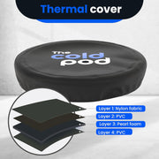 The Cold Pod Ice Bath Tub for Athletes XL: Cold Plunge Tub Outdoor with Cover,116 Gallons Portable Ice Bath Cold Water Therapy Plunge Pool,Large Ice Tub for Cold Dippers at Home