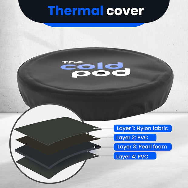 The Cold Pod Ice Bath Tub for Athletes with Cover: 88 Gallons Cold Plunge Tub for Recovery, Multiple Layered Portable Ice Bath Plunge Pool