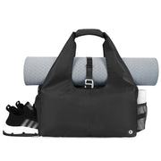 sportsnew Yoga Gym Bags for Women with Shoes Compartment & Wet Dry Storage Pockets & Adjustable Yoga Mat Holder, Patent Pending