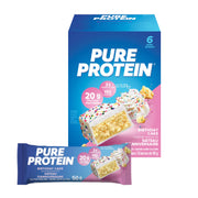 Pure Protein Galactic Brownie Bars - 12 Count Box | 20g High Protein, Gluten-Free, On-the-Go Snack | Ideal Pre & Post-Workout Fuel | Low Sugar, Great Taste!