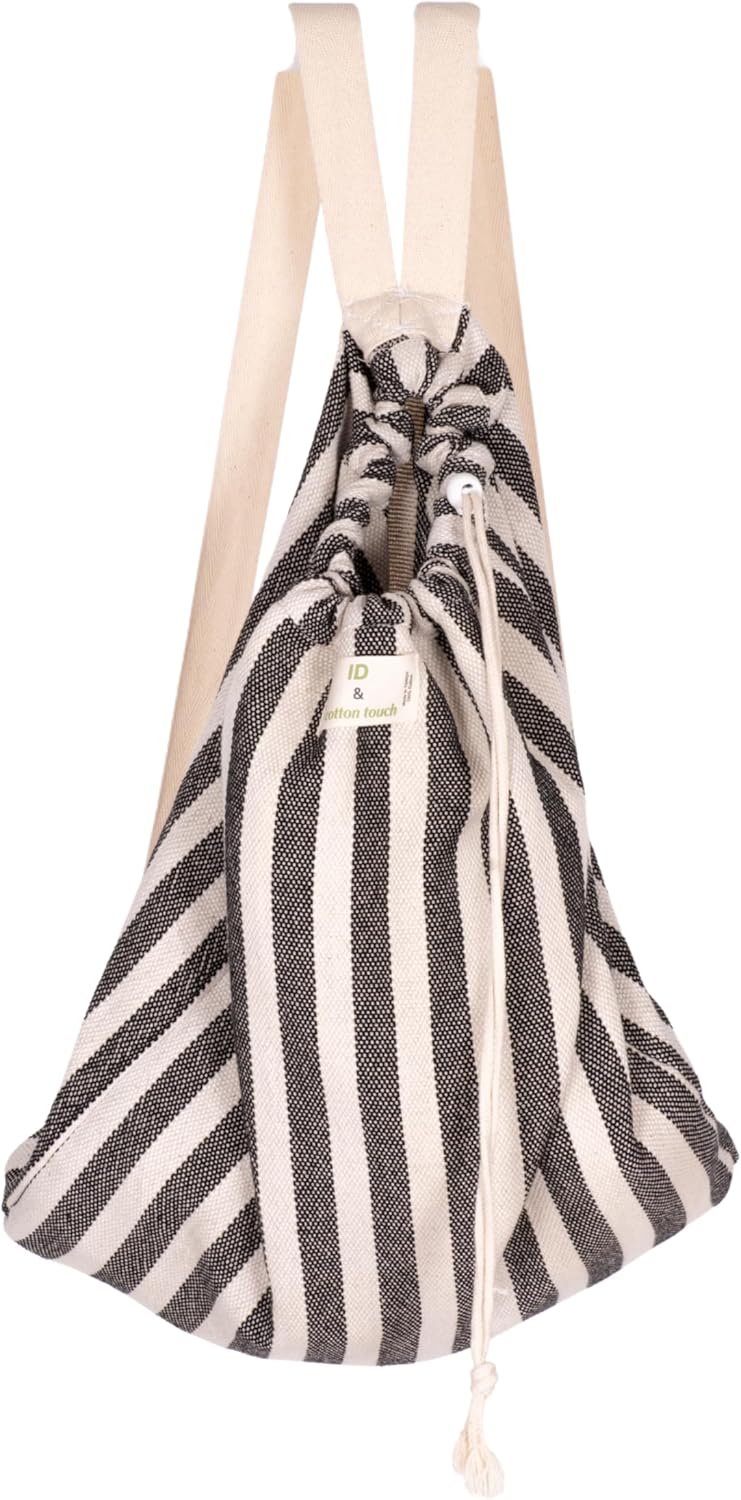 2in1 Beach Towel & Backpack – Made from Premium Turkish Cotton! Bathroom Towels Adult Travel Essentials Cruise Accessories Vacation Yoga Mat Soft Feel High Absorbent Sand Free Quick Dry