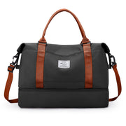 Travel Duffel Bag,Sports Tote Gym Bag,Shoulder Weekender Overnight Bag for Women