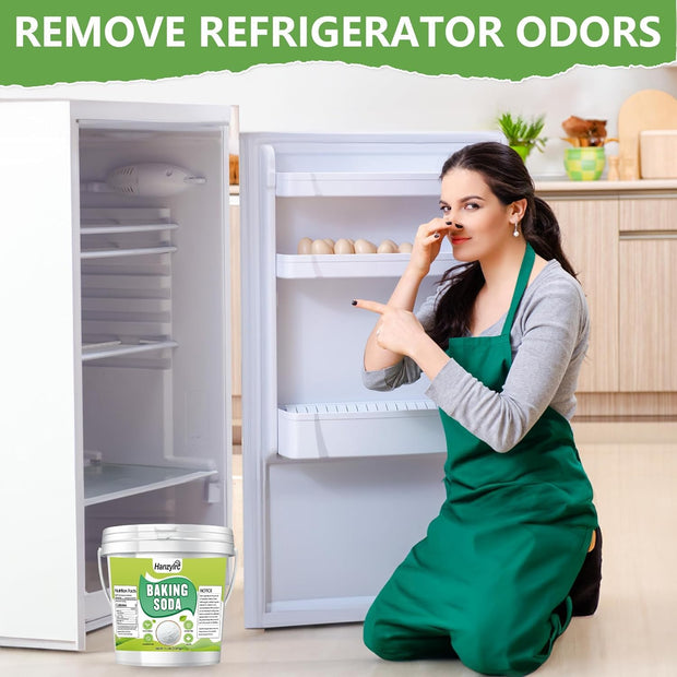 11.2 lb Baking Soda Powder Bulk, Food Grade, 100% Pure Sodium Bicarbonate Powder, Can Neutralize Acidic Ingredients, Used for Bread, Cookies and Other Baked Goods, Also Can Clean and Deodorize