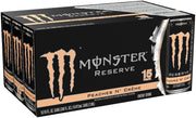Monster Energy Reserve Peaches N Creme, Energy Drink, 16 Ounce (Pack of 15)