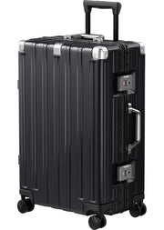 Krute Luggage 28 Inch Checked Suitcase with Spinner Wheels Zipperless Aluminum Frame Luggages TSA Lock No Zipper Hardshell Lightweight PC+ABS Large Suitcases