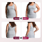 Ultra Thin Back Brace for Lower Back Pain Women, Enhanced Lumbar Support System, Seamless Yoga Fabric, Slim-Fit & Invisible, Wear under Clothes, Sciatica, Posture, Lifting, Rose, Size L