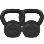Yes4All 5-80 lbs Cast Iron Kettlebell for Dumbbell Weights Exercises, Gym, Full Body Home Workout Equipment, Push up, Grip and Strength Training